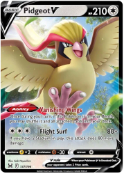 Pidgeot V - 137/196 - Ultra Rare - Lost Origin