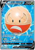 Hisuian Electrode V - 172/196 - Full Art Ultra Rare - Lost Origin