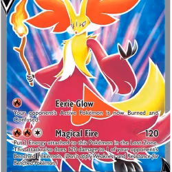 Delphox V - 173/196 - Full Art Ultra Rare - Lost Origin