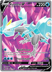 Kyurem V - 174/196 - Full Art Ultra Rare - Lost Origin