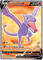 Aerodactyl V - 179/196 - Full Art Ultra Rare - Lost Origin