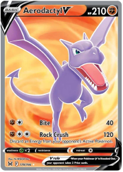 Aerodactyl V - 179/196 - Full Art Ultra Rare - Lost Origin