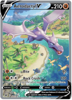 Aerodactyl V - 180/196 - Alternate Art Ultra Rare - Lost Origin