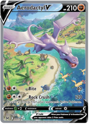 Aerodactyl V - 180/196 - Alternate Art Ultra Rare - Lost Origin