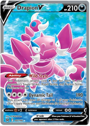 Drapion V - 182/196 - Full Art Ultra Rare - Lost Origin