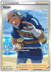 Iscan - 192/196 - Full Art Ultra Rare - Lost Origin