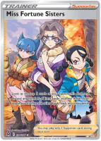 Miss Fortune Sisters - 194/196 - Full Art Ultra Rare - Lost Origin