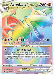 Aerodactyl VSTAR - 199/196 - Hyper Rare - Lost Origin