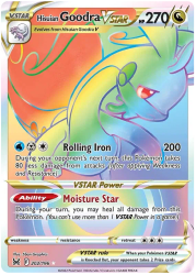 Hisuian Goodra VSTAR - 202/196 - Hyper Rare - Lost Origin
