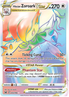 Hisuian Zoroark VSTAR - 203/196 - Hyper Rare - Lost Origin