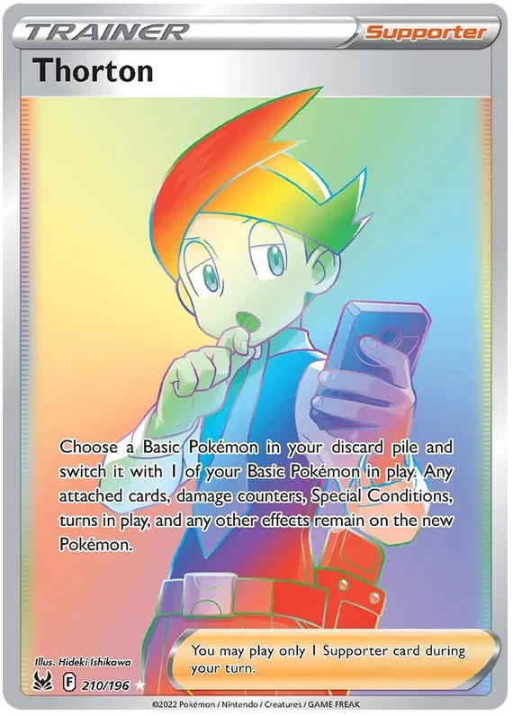Thorton - 210/196 - Hyper Rare - Lost Origin