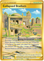Collapsed Stadium - 215/196 - Secret Rare - Lost Origin