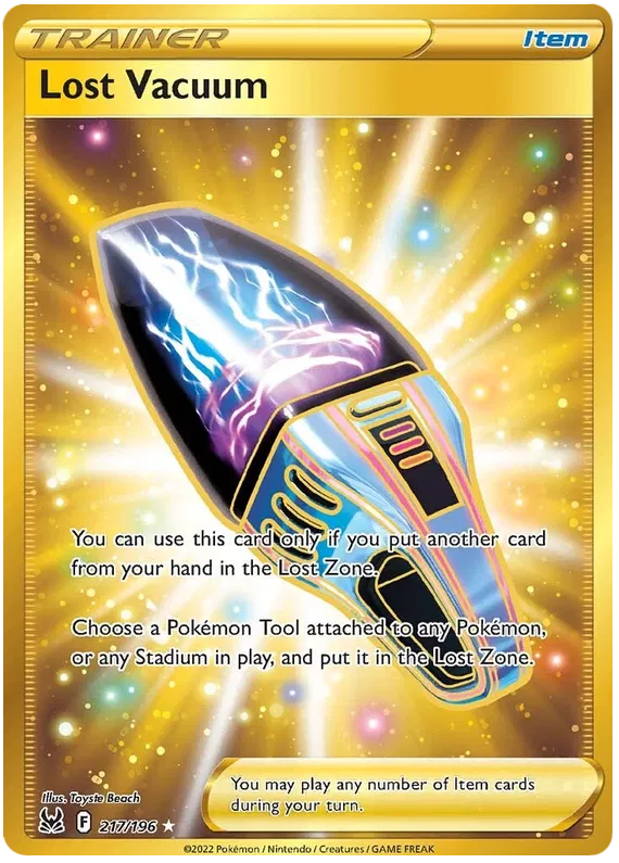 Lost Vacuum - 217/196 - Secret Rare - Lost Origin