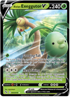 Alolan Exeggutor V - 005/078 - Ultra Rare - Pokemon Go