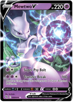 Mewtwo V - 030/078 - Ultra Rare - Pokemon Go