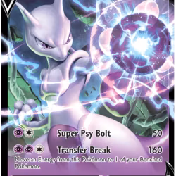 Mewtwo V - 030/078 - Ultra Rare - Pokemon Go