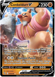 Conkeldurr V - 040/078 - Ultra Rare - Pokemon Go