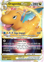 Dragonite VSTAR - 050/078 - Ultra Rare - Pokemon Go