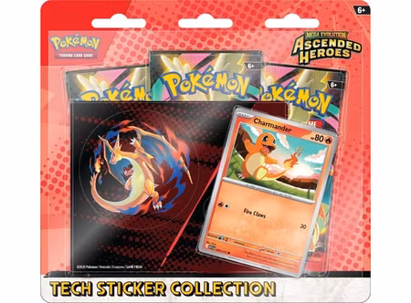 Pokémon Mega Evolution: Ascended Heroes Tech Sticker Collection #1