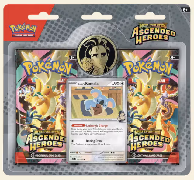 Pokémon Mega Evolution: Ascended Heroes Enhanced 2-Pack