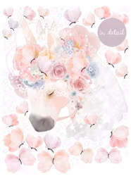 Unicorn & Butterflies