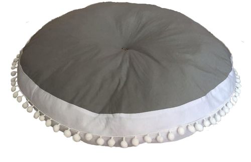 Golvkudde med pompom