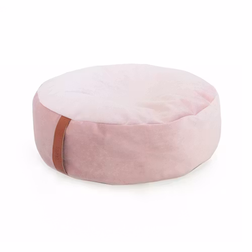 Sittpuff mjuk rosa