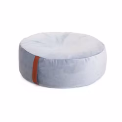 Sittpuff mjuk ljusgrå