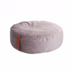 Sittpuff mjuk beige/brun (frappe)