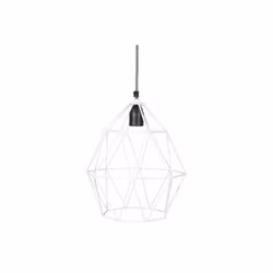 Wire lampa vit