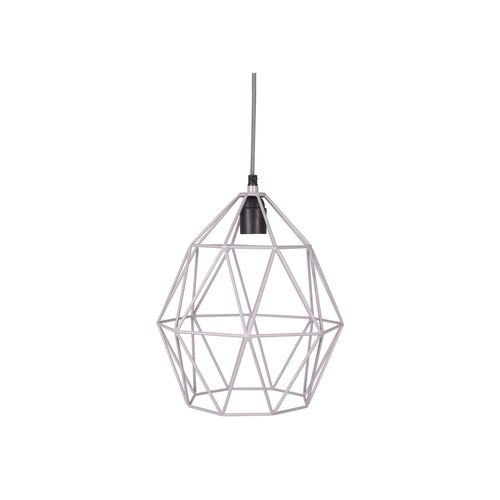 Wire lampa grå