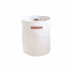 Säck stor melange vit/beige