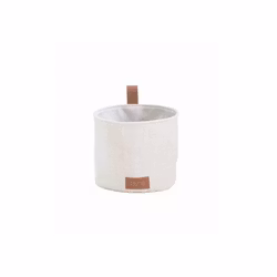 Säck liten melange vit/beige