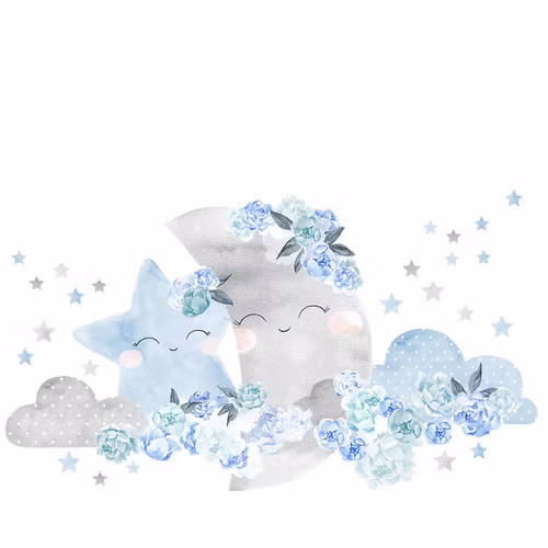Blue Stars and The Moon