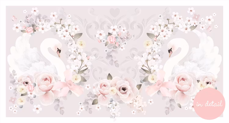 Swan Garden Floral