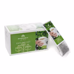 Brunkullans Grönt Te Örtig Citron, portionspåsar, 20x2 g