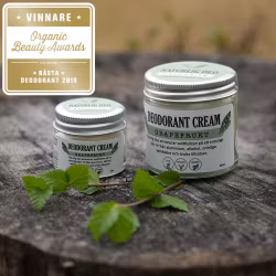 Naturlig Deo- Ekologisk deodorant cream Grapefrukt, 15 ml