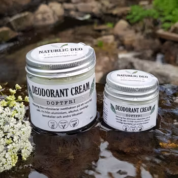 Naturlig Deo- Ekologisk deodorant cream Doftfri, 60 ml