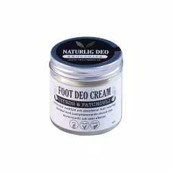 Naturlig Deo- Ekologisk FOOT DEO Cream Citrus & Patchouli, 60 ml