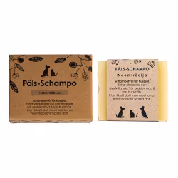 Päls-schampo husdjurstvål, Neemfröolja -ingen tillsatt doft
