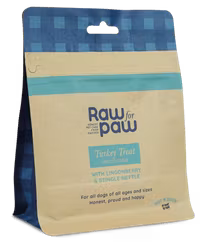 Raw for Paw Turkey Treat 50g Hundgodis