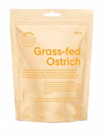 Buddy Grass-fed Ostrich 200g Hundgodis