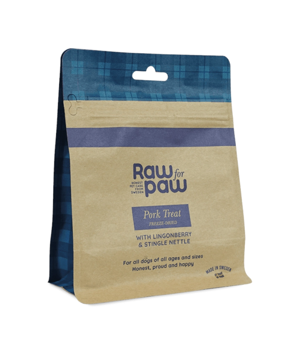 Raw for Paw Pork Treat 50g Hundgodis