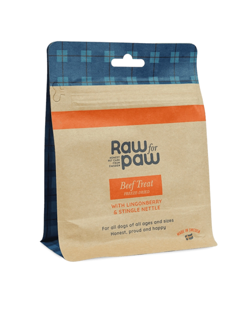 Raw for Paw Beef Treat 50g Hundgodis
