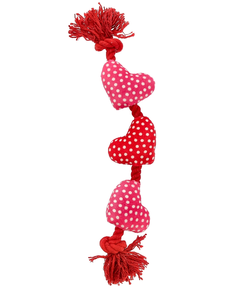 Dogman Valle Hjärtan Hundleksak