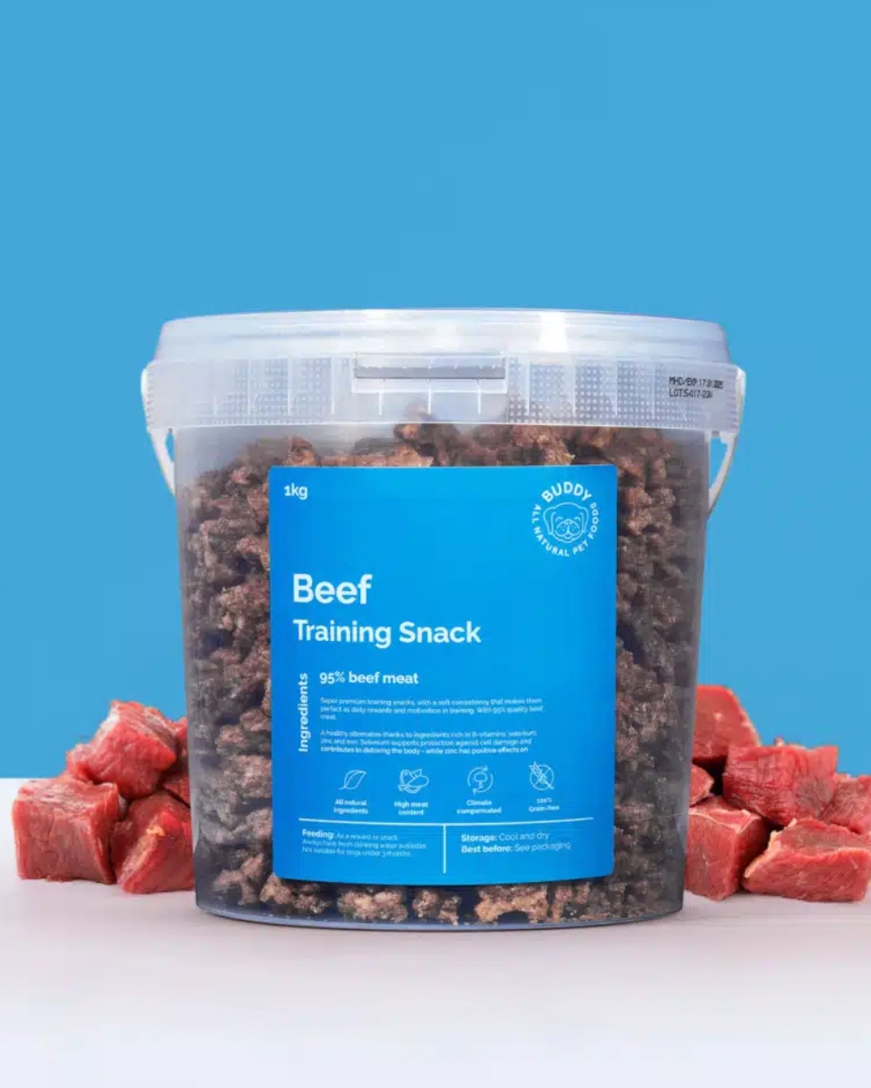 Buddy Beef Training Snack 1kg Hundgodis