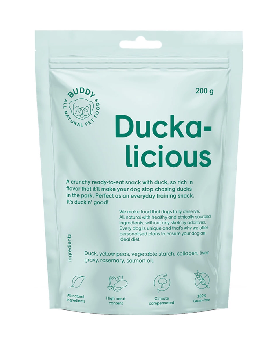 Buddy Duckalicious 200g Hundgodis