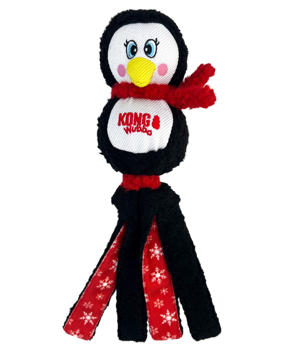KONG Holiday Wubba Pingvin L