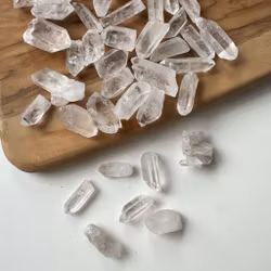 Bergkristall råa spetsar - 3pack