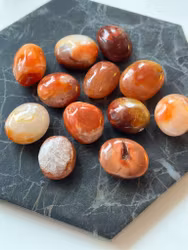 Karneol - palmstone liten